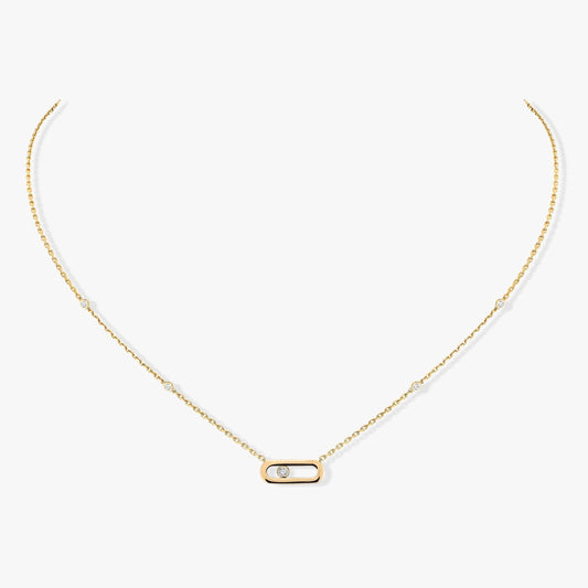 [⭐Aura ]MOVE UNO DIAMOND NECKLACE