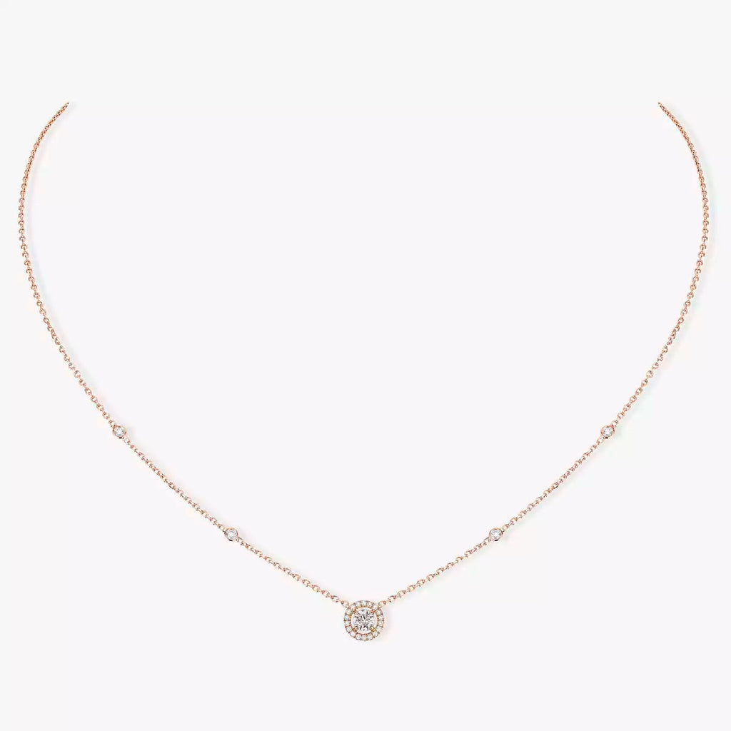 [Aura ] Diamant-Halskette 0,20ct Brillant Joy