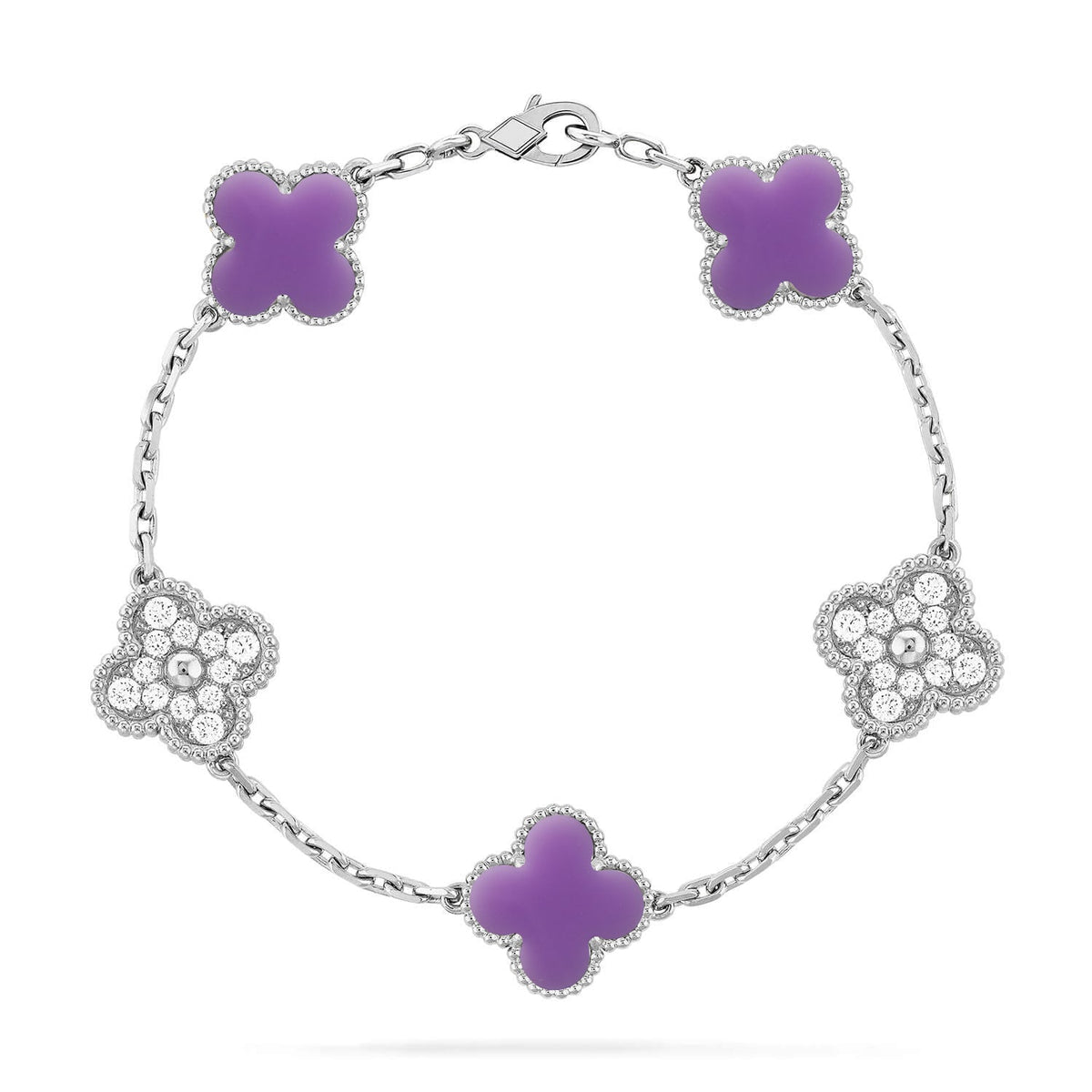 [Aura ]NEUE KLIOAR 5 MOTIV HELLLILA ARMBAND KOLLEKTION