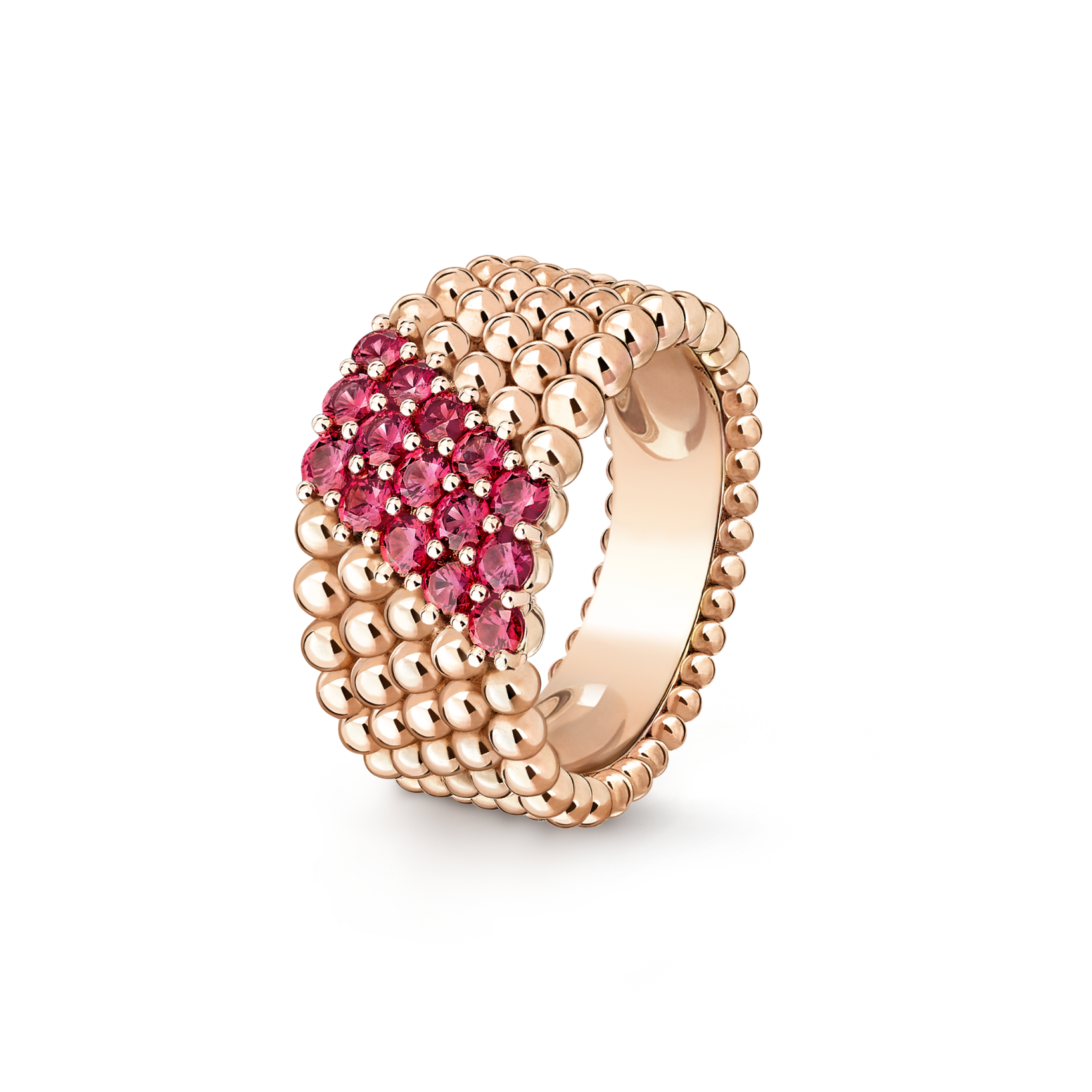 [Aura ]  PERLEE DIAMOND RING ,5-ROW DIAMOND-SET DESIGN