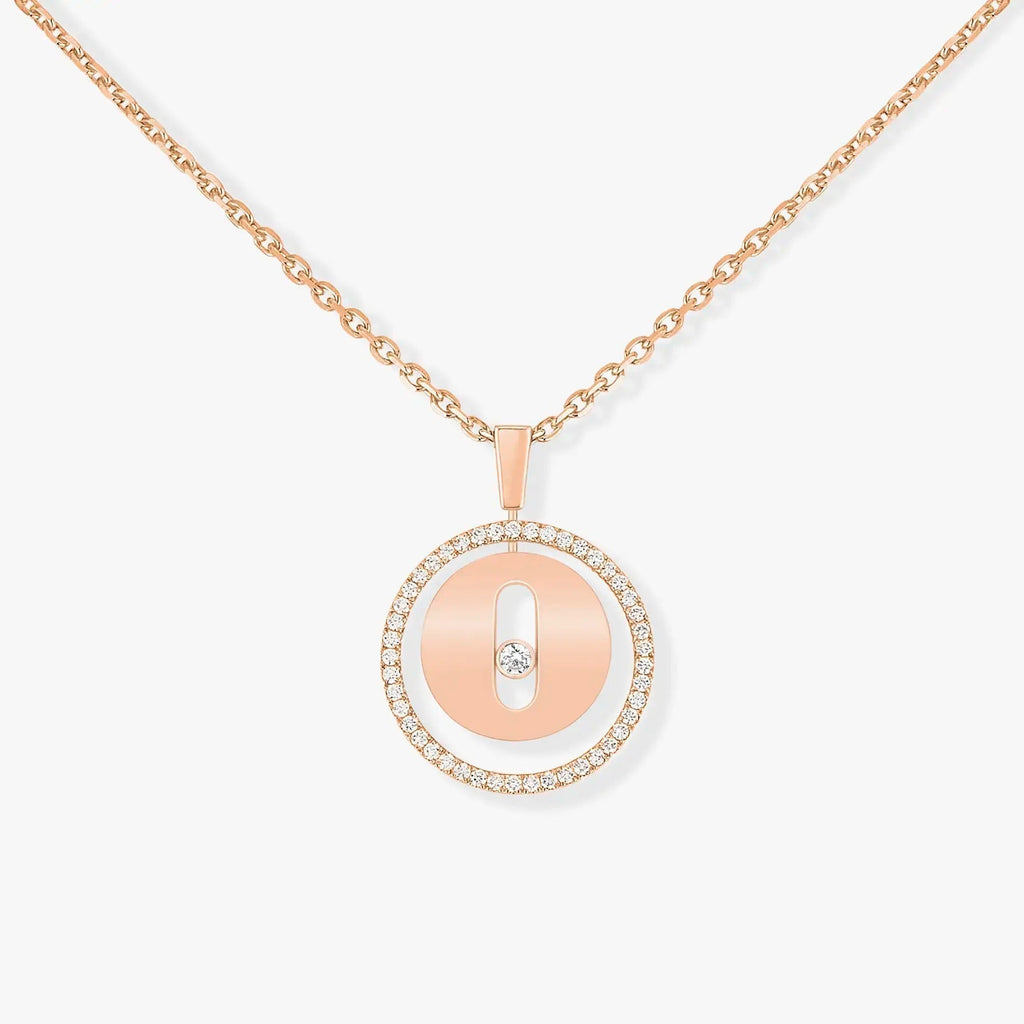 [Aura ]  MOVE PM NECKLACE PINK GOLD DIAMOND