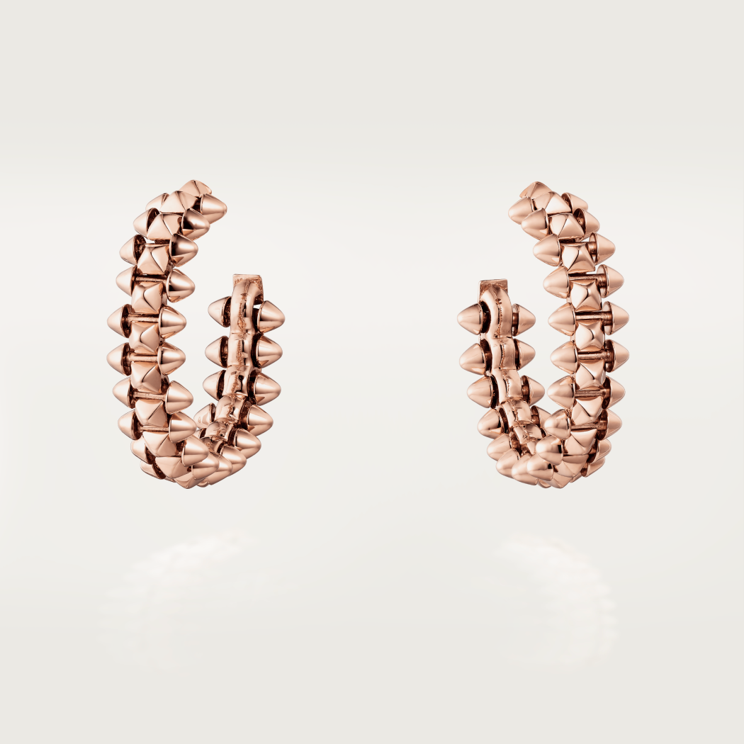 Aura CLASH SMALL HOOP EARRINGS