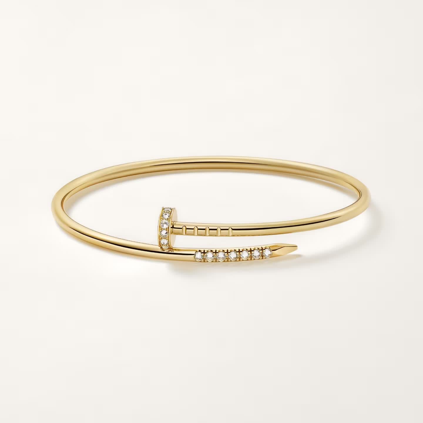 [Aura ] JUSTE BRACELET 2.5MM DIAMONDS NEW