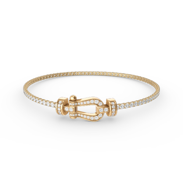 Aura FORCE  HORSESHOE  DIAMOND TENNIS BRACELET