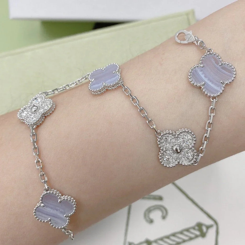 [Aura ]Neue KLEE 5 MOTIV LILA CHALZEDON ARMBAND KOLLEKTION