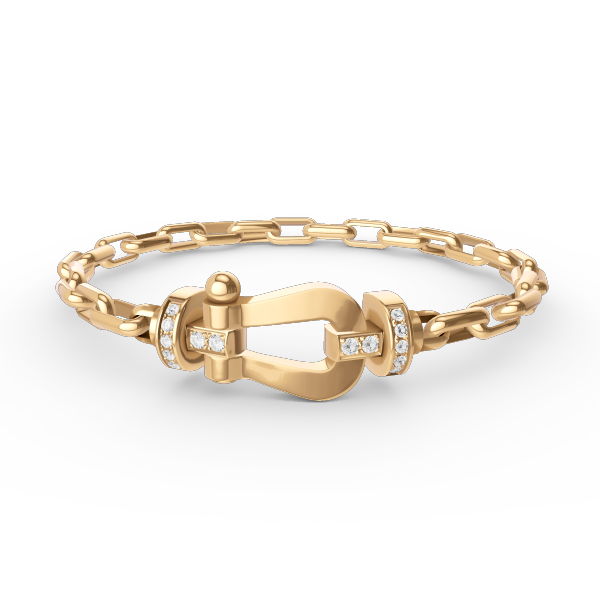 Aura FORCE LARGE HORSESHOE CLASP  METAL BRACELET