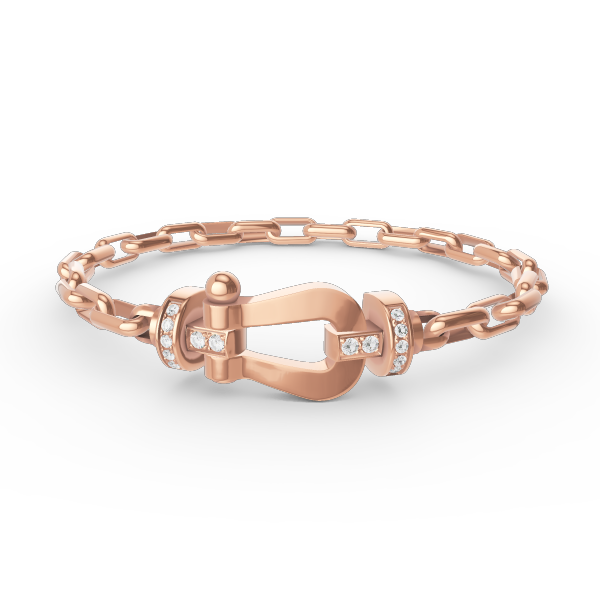 Aura FORCE LARGE HORSESHOE CLASP  METAL BRACELET