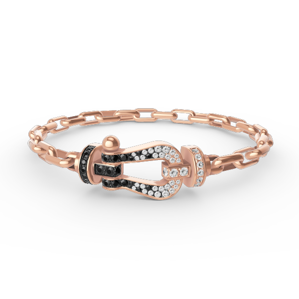 Aura FORCE LARGE HORSESHOE CLASP  METAL BRACELET