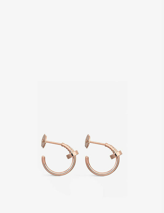 [⭐Aura ]JUSTE EARRINGS PINK GOLD