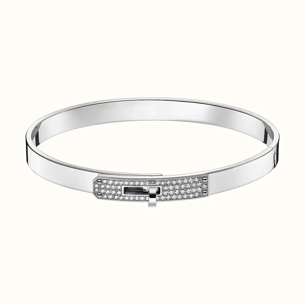 Aura KELLY SILVER DIAMOND BRACELET