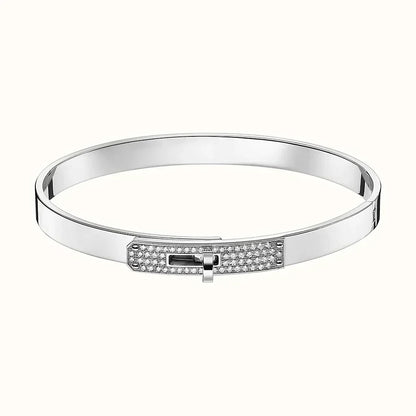 [⭐Aura ]KELLY SILVER DIAMOND BRACELET