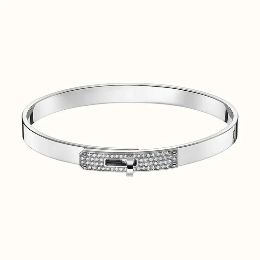 [⭐Aura ]KELLY SILVER DIAMOND BRACELET