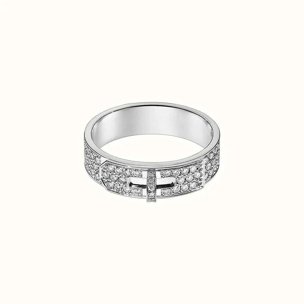 Aura KELLY SILVER DIAMOND RING