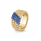 [Aura ]  PERLEE DIAMOND RING ,5-ROW DIAMOND-SET DESIGN