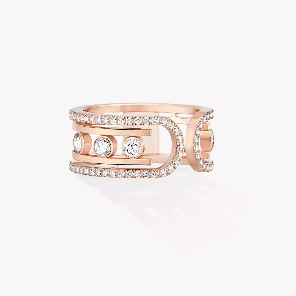 [Aura ] Move 10th Diamond Ring in Gold