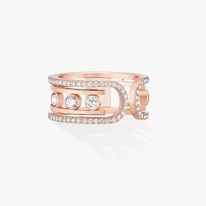[⭐Aura ]Move 10th Diamond Ring in Gold