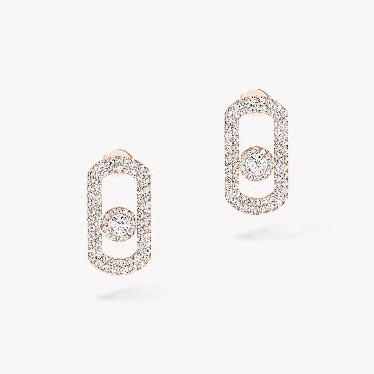 [Aura ]So Move Pave_-Set Diamond Earrings in Silver