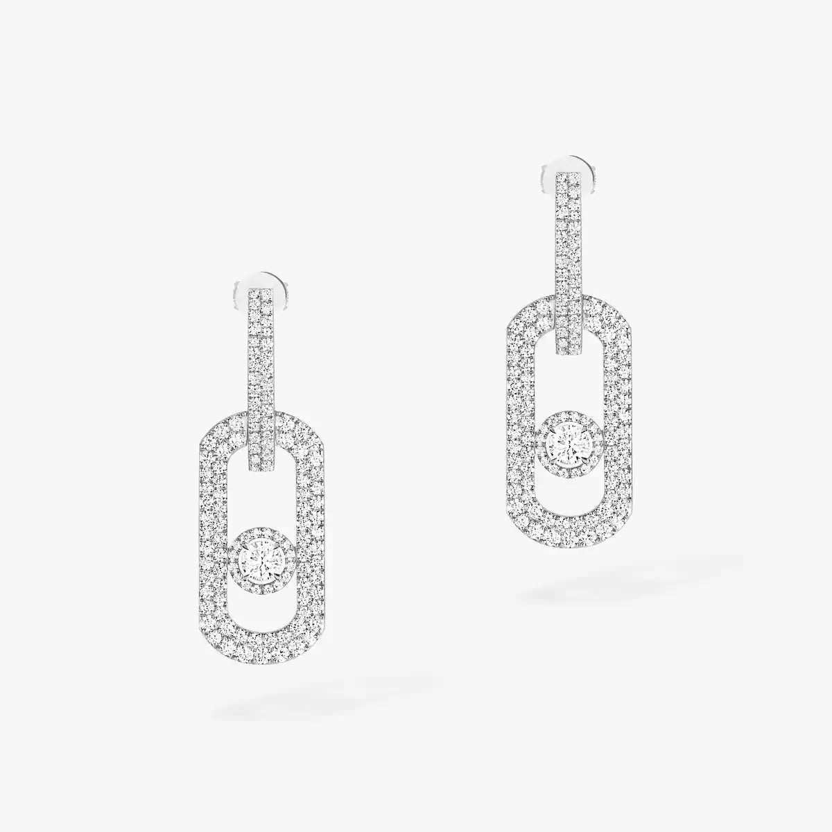 [Aura ]So Move XL Pave_-Set Diamond Pendant Earrings