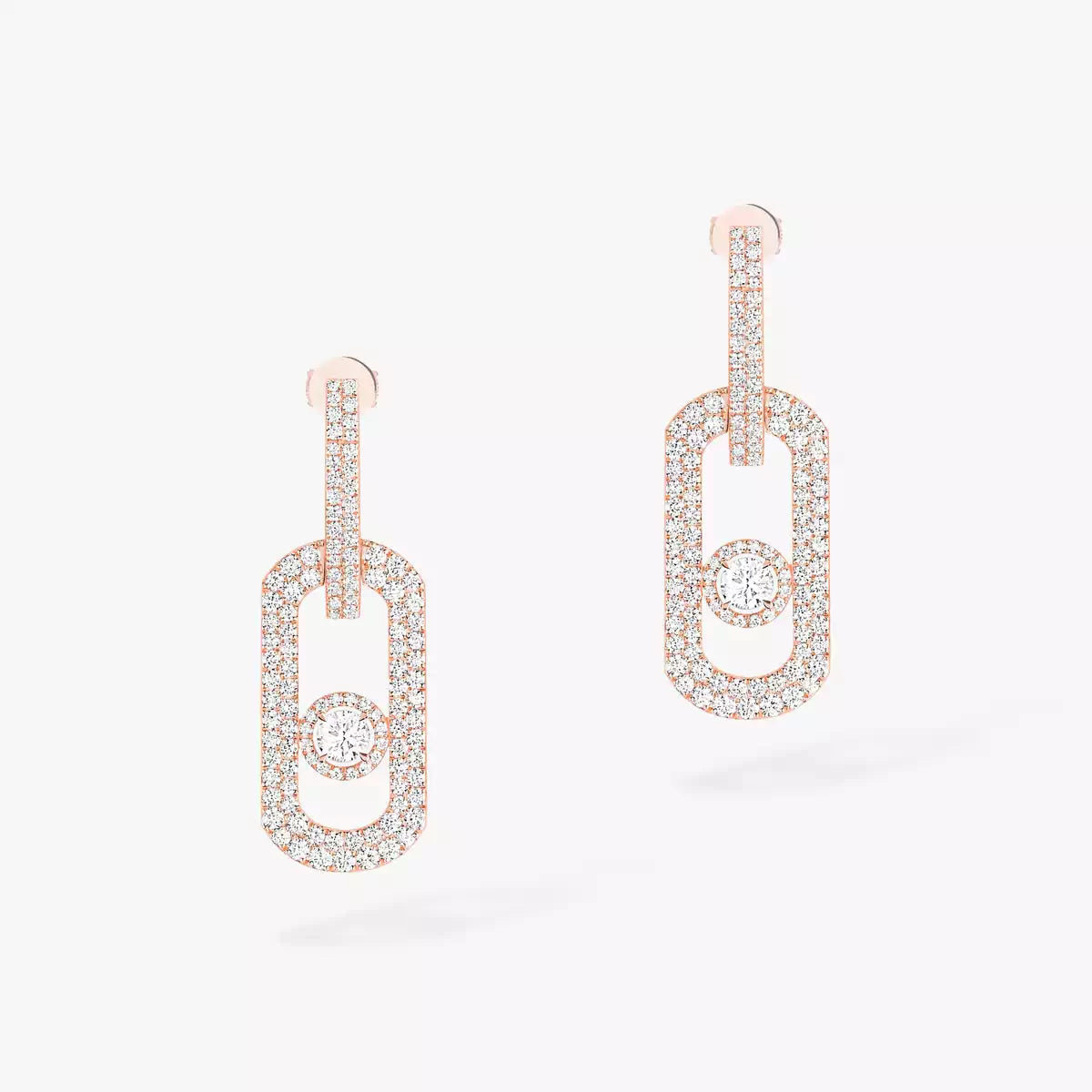 [Aura ]So Move XL Pave_-Set Diamond Pendant Earrings