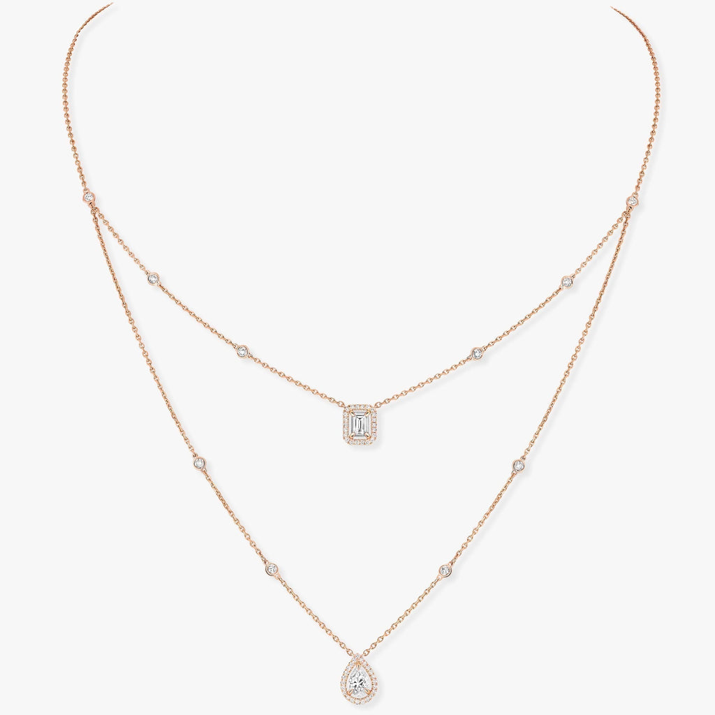 [Aura ] MEINE ZWEIREIHIGE DIAMANTKETTE