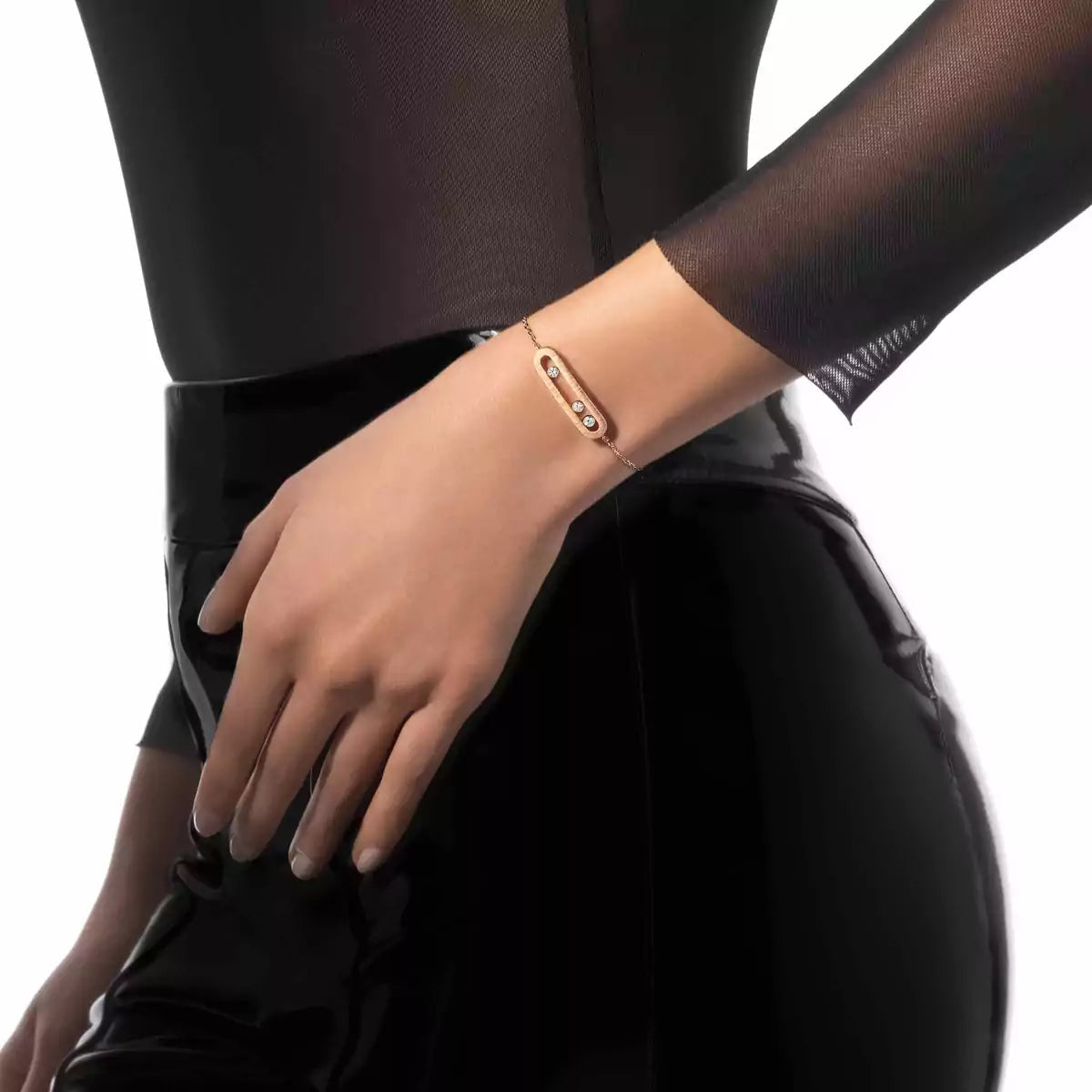 [Aura ]Move Classique Ciselé bracelet
