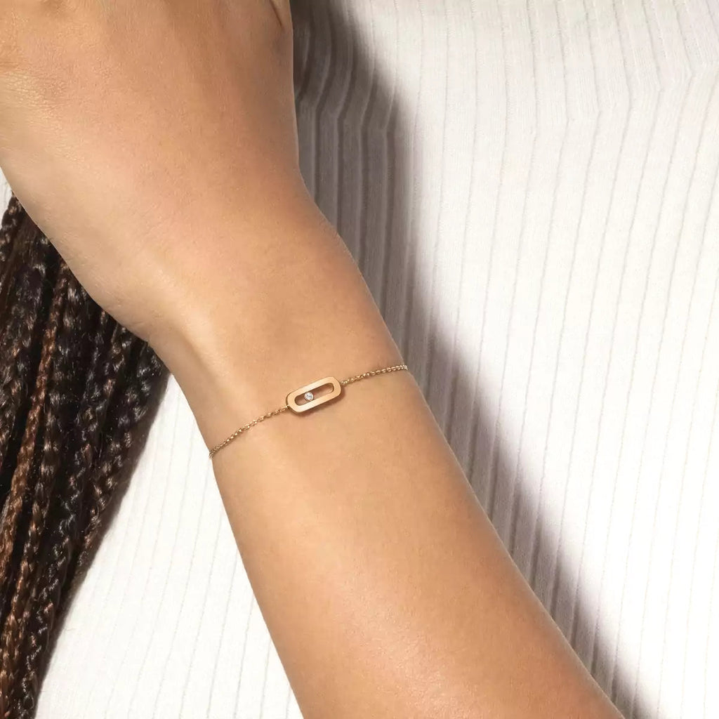 [Aura ]Move Uno Diamond Bracelet