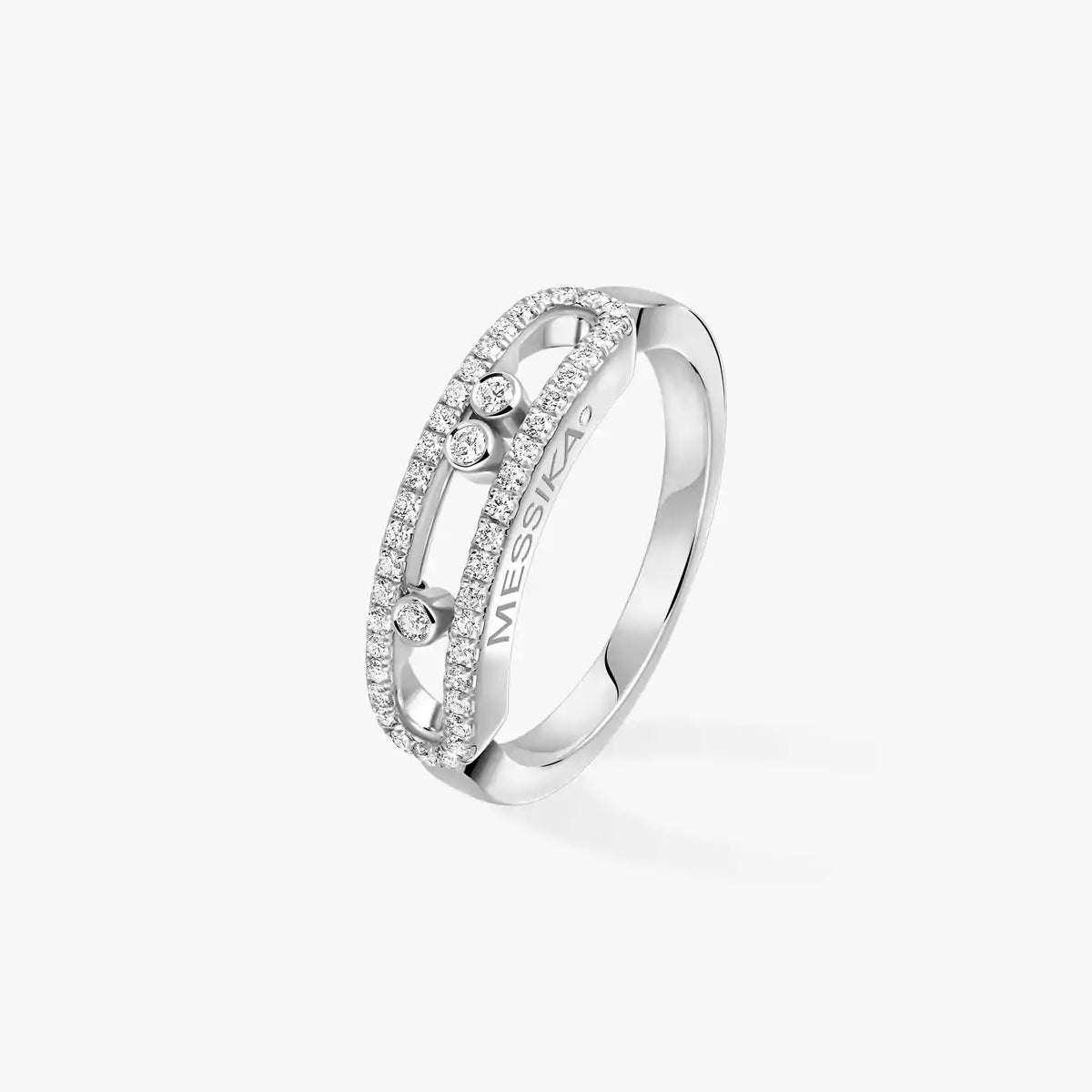 [⭐Aura ] Baby Move Gold Diamond Pave_ Ring