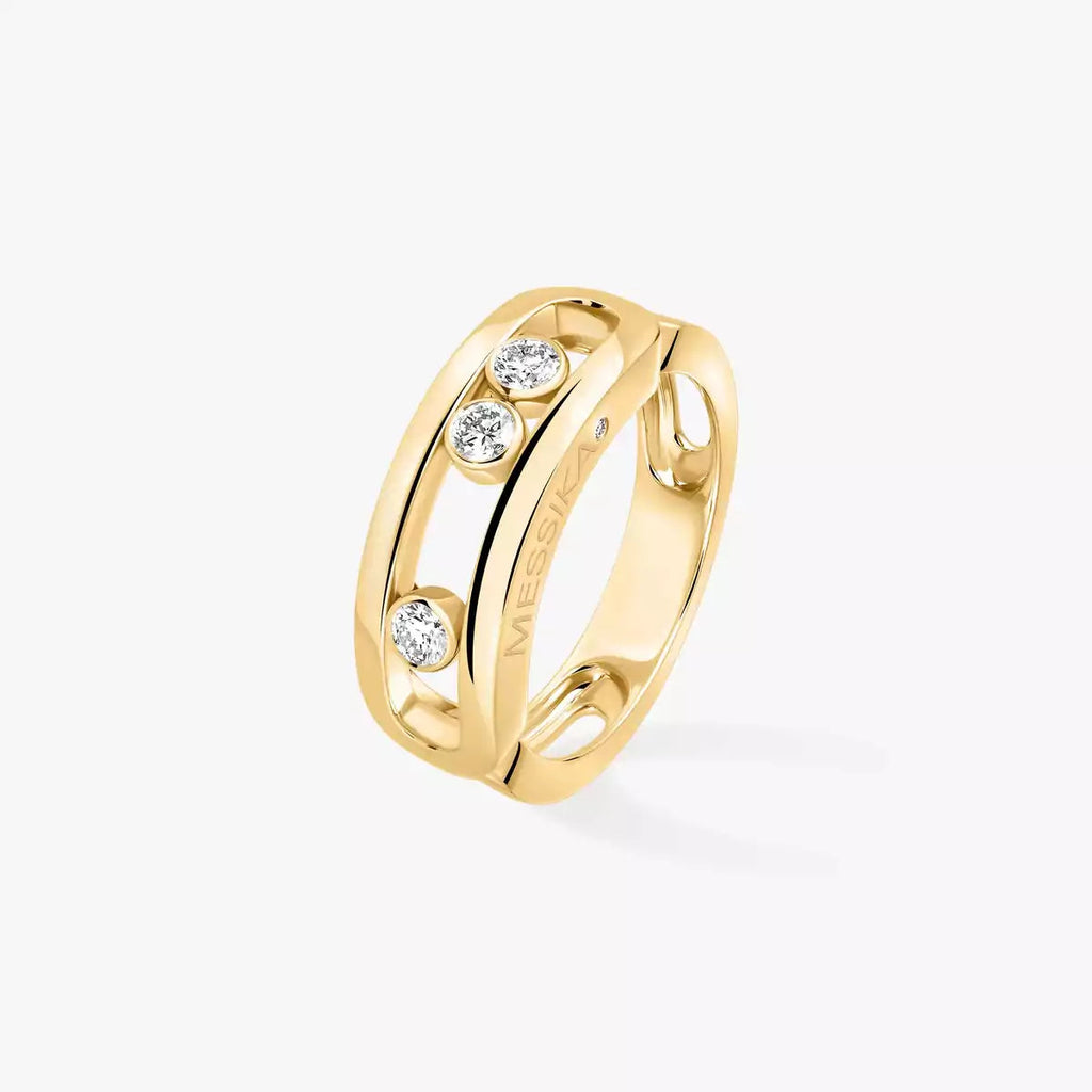 [Aura ]  MoveGold Diamond Ring