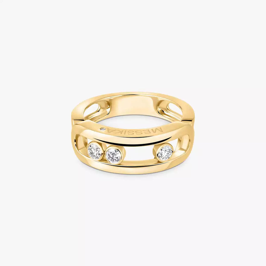 [Aura ]  MoveGold Diamond Ring
