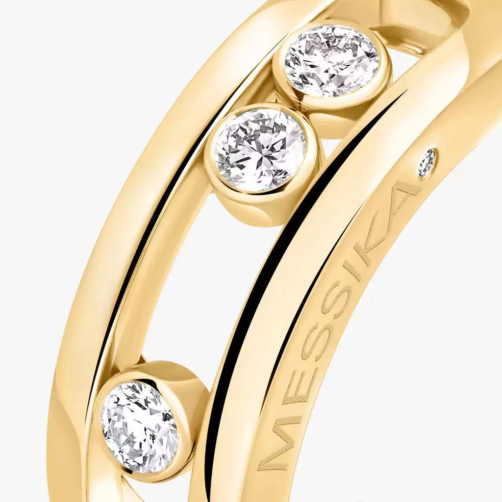 [Aura ]  MoveGold Diamond Ring