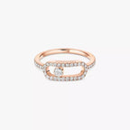 [Aura ] Beweglicher Uno Diamantring in Gold