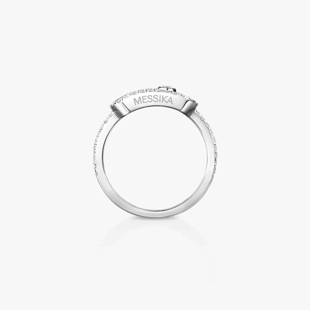 [Aura ] Beweglicher Uno Diamantring in Gold