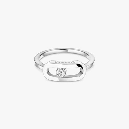 [⭐Aura ]Move Uno Diamond Ring in Gold