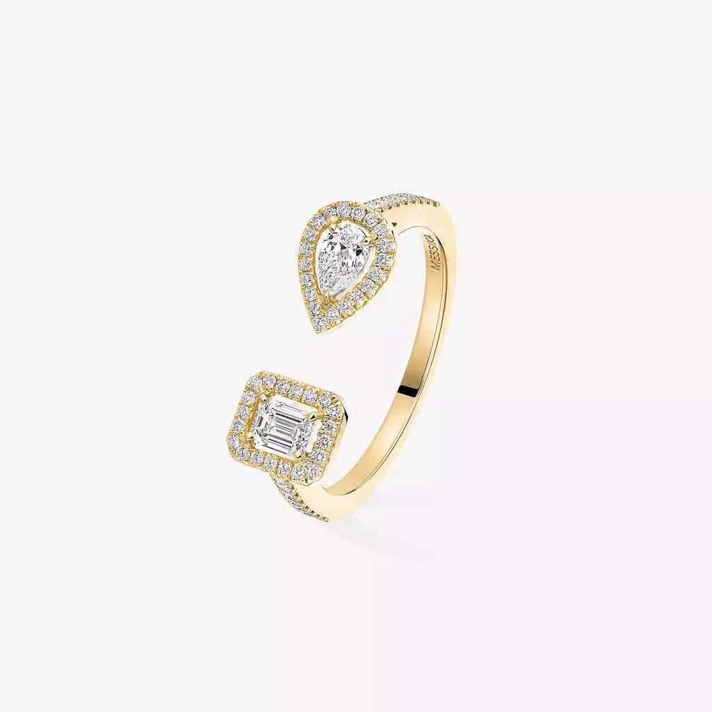 [Aura ] My Twin Toi Gold Diamond Ring