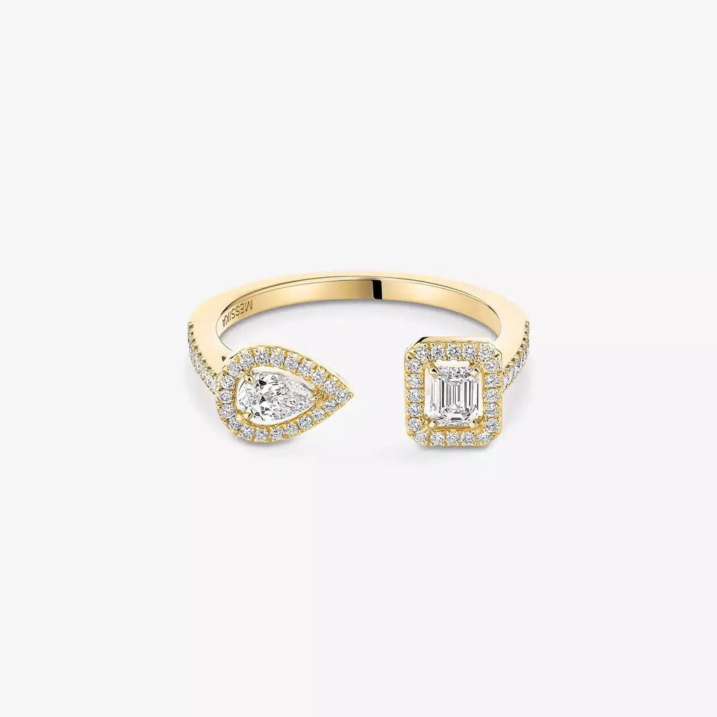 [Aura ] My Twin Toi Gold Diamond Ring