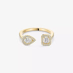 [Aura ] My Twin Toi Gold Diamond Ring