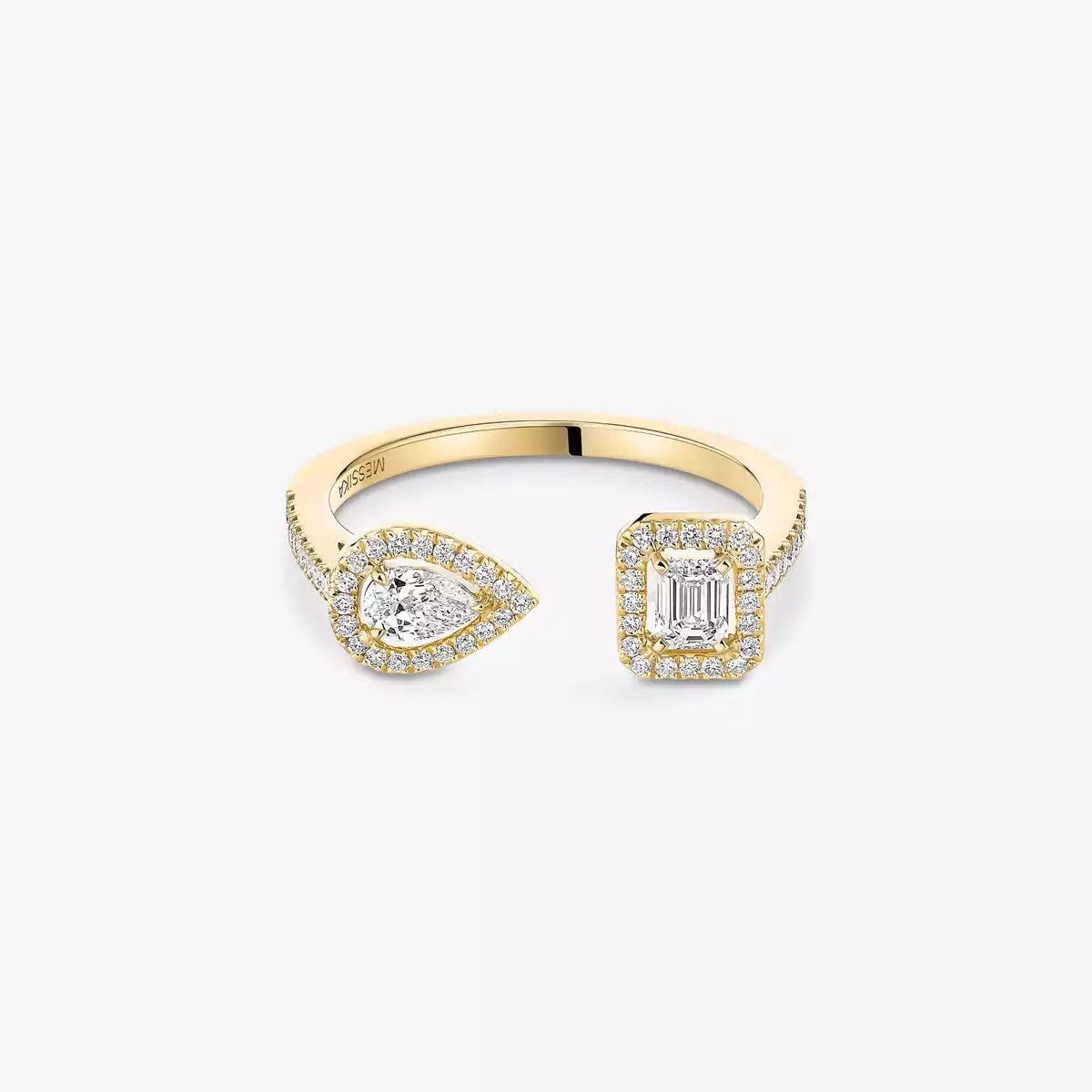 [Aura ] My Twin Toi Gold Diamond Ring