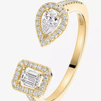 [Aura ] My Twin Toi Gold Diamond Ring
