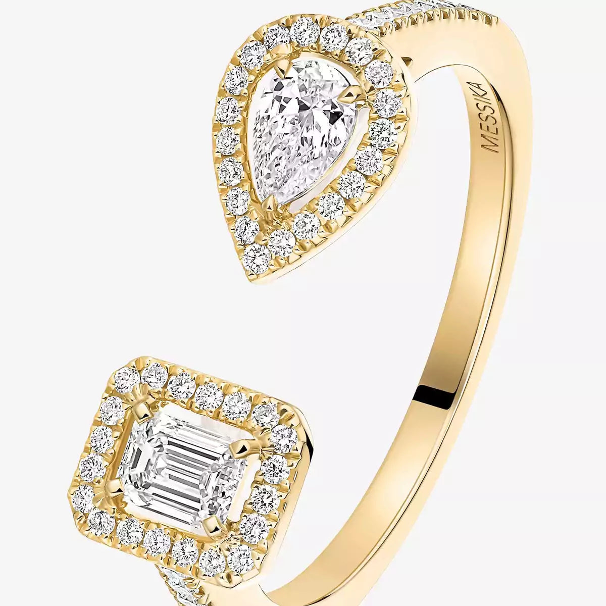 [Aura ] My Twin Toi Gold Diamond Ring