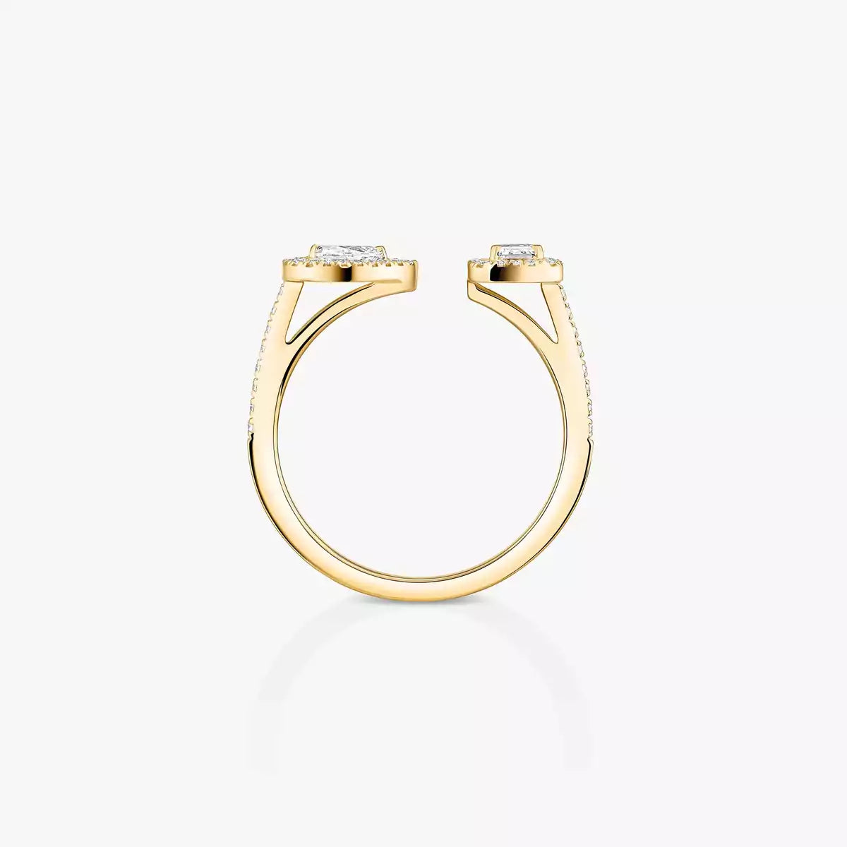 [Aura ] My Twin Toi Gold Diamond Ring