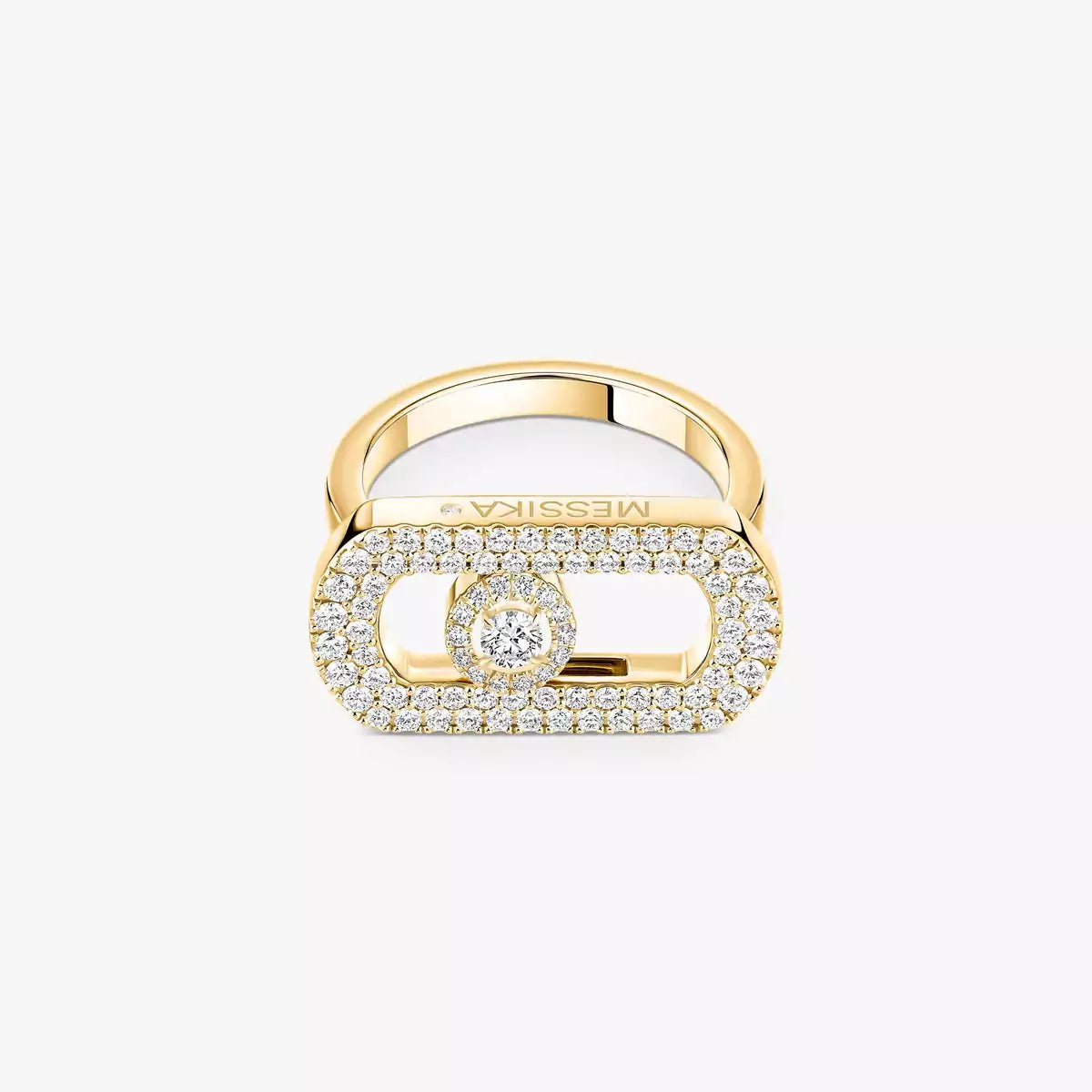 [Aura ] So Move Pave_-Set Diamond Ring