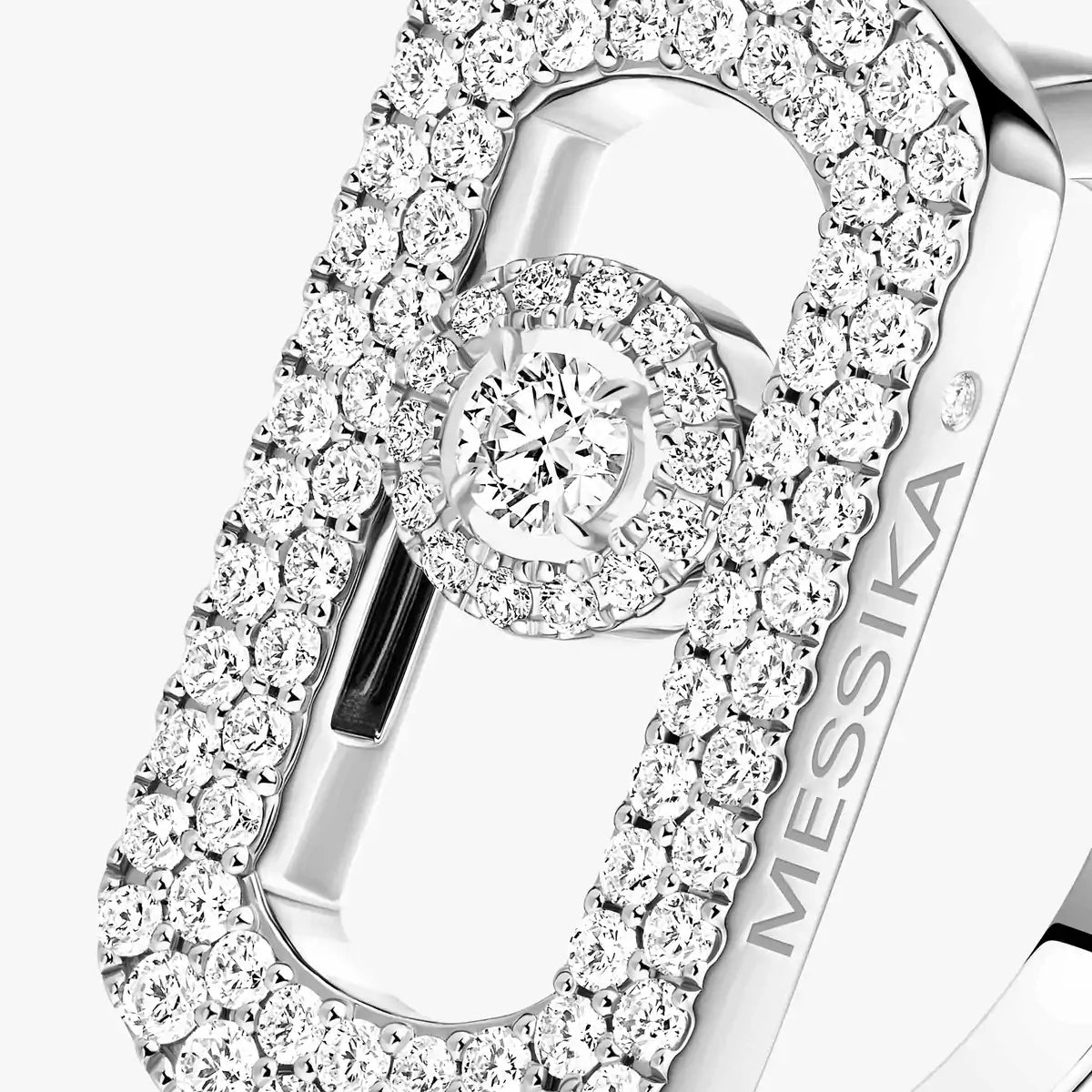 [Aura ] So Move Pave_-Set Diamond Ring