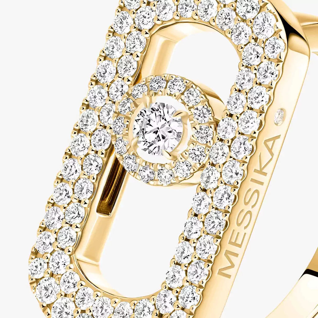 [Aura ] So Move Pave_-Set Diamond Ring