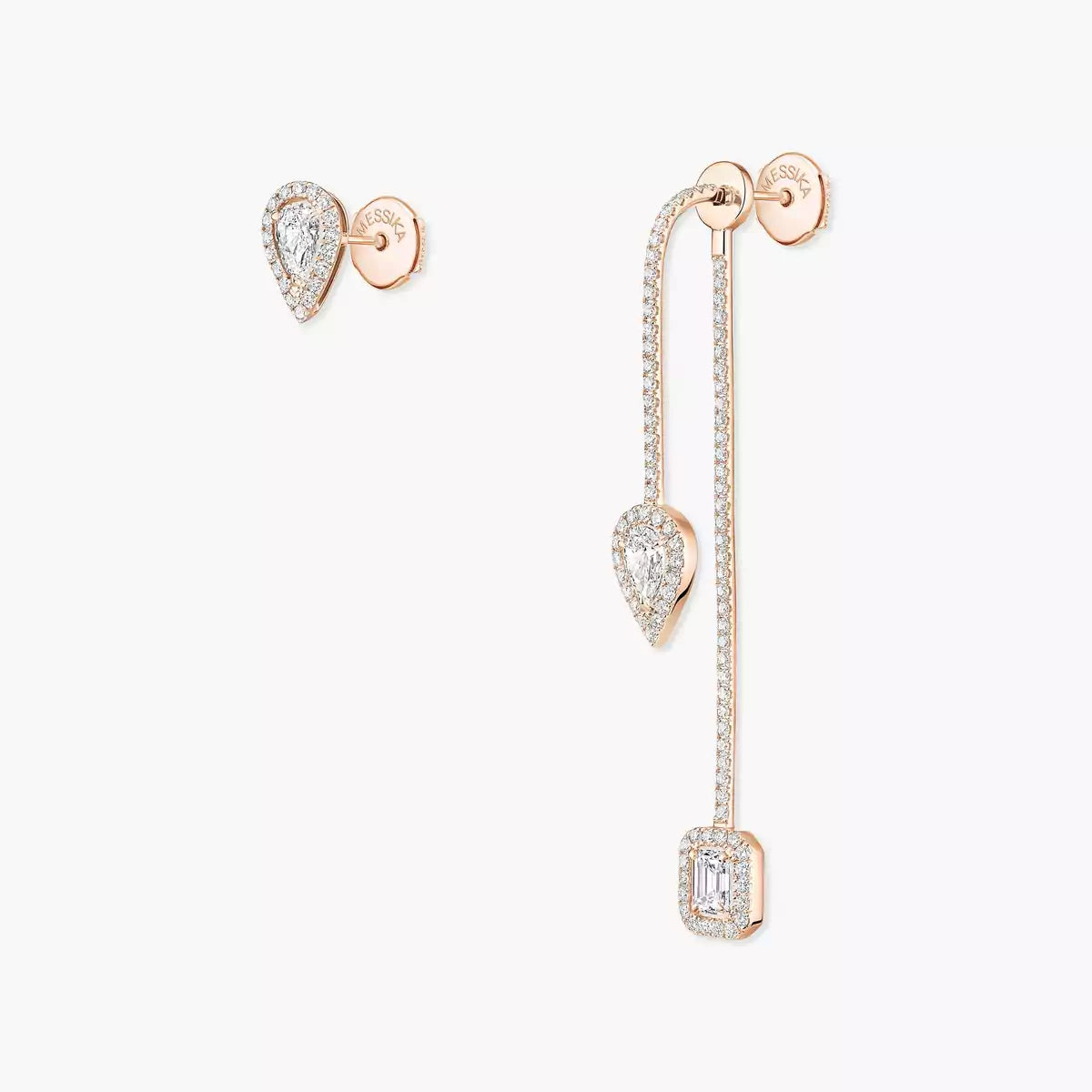 [Aura ]Diamond Drop Earrings My Twin