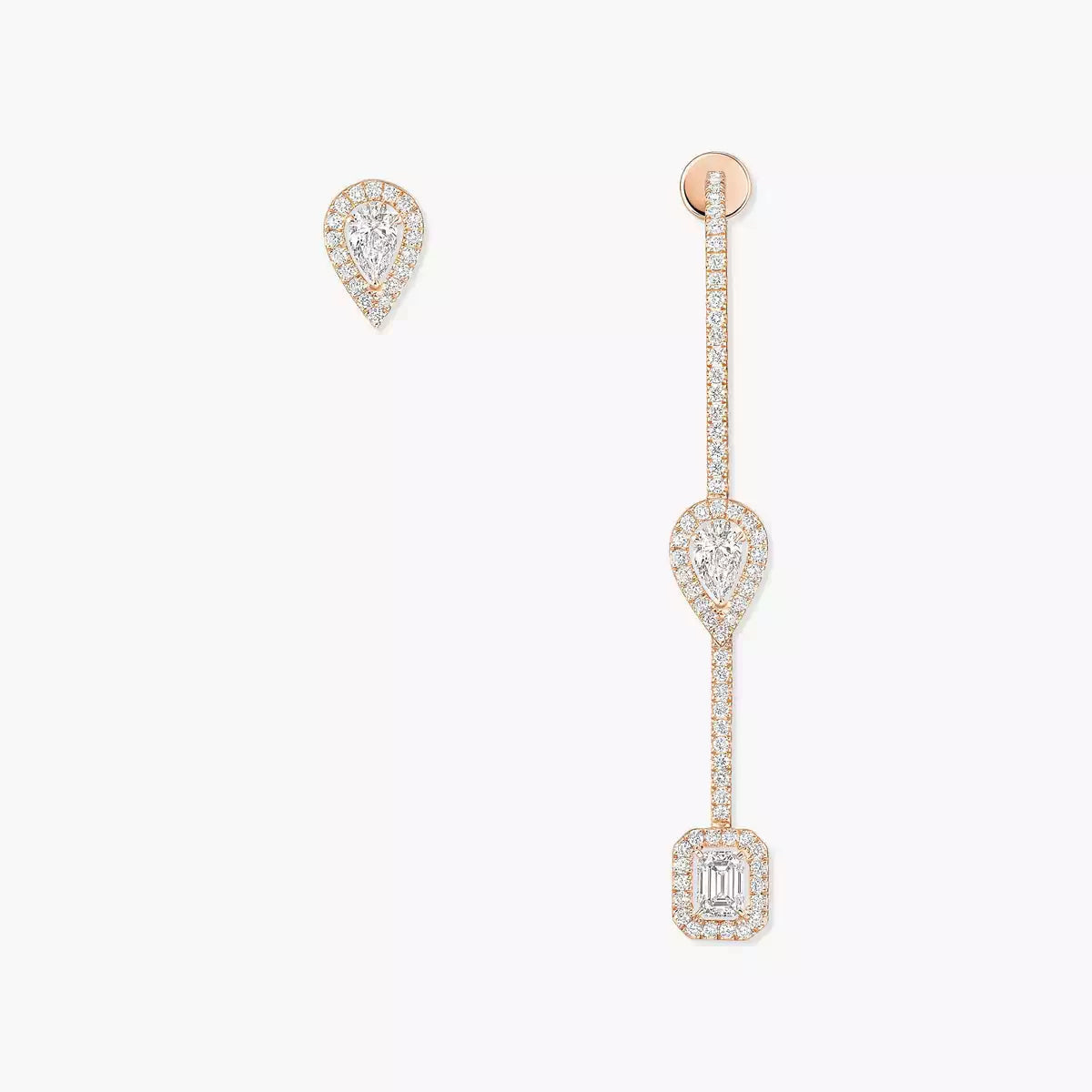 [Aura ]Diamond Drop Earrings My Twin
