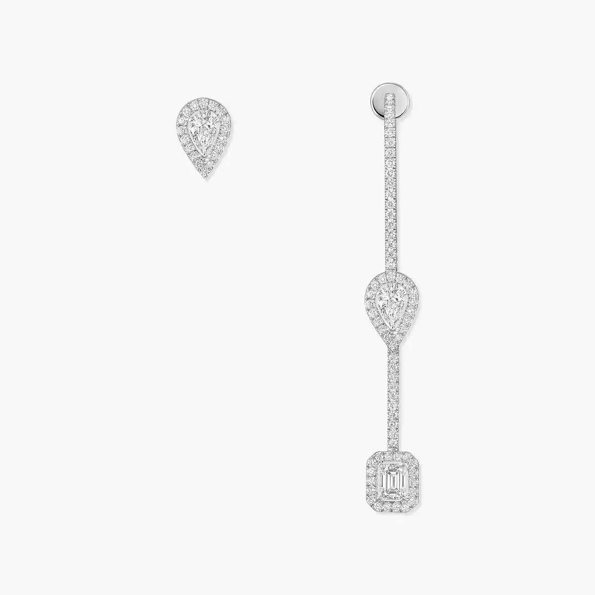 [Aura ]Diamond Drop Earrings My Twin