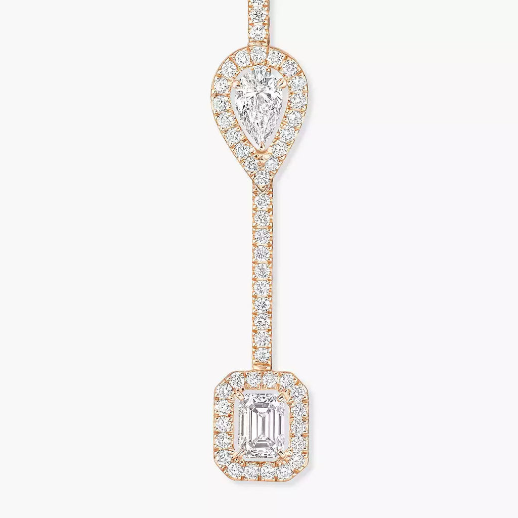 [Aura ]Diamond Drop Earrings My Twin