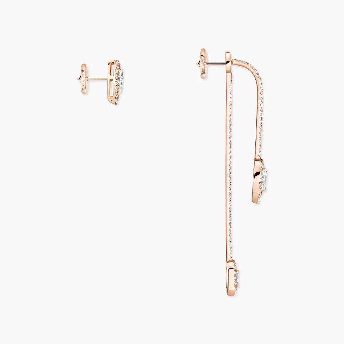 [Aura ]Diamond Drop Earrings My Twin