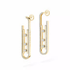 [Aura ]Diamond Pendant Earrings Move 10Th