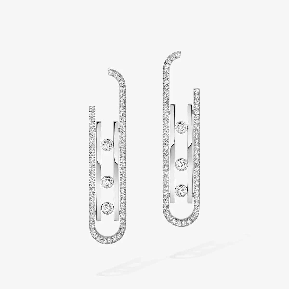 [Aura ]Diamond Pendant Earrings Move 10Th